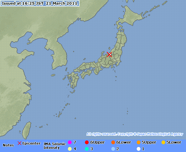 Japan+quake+epicenter